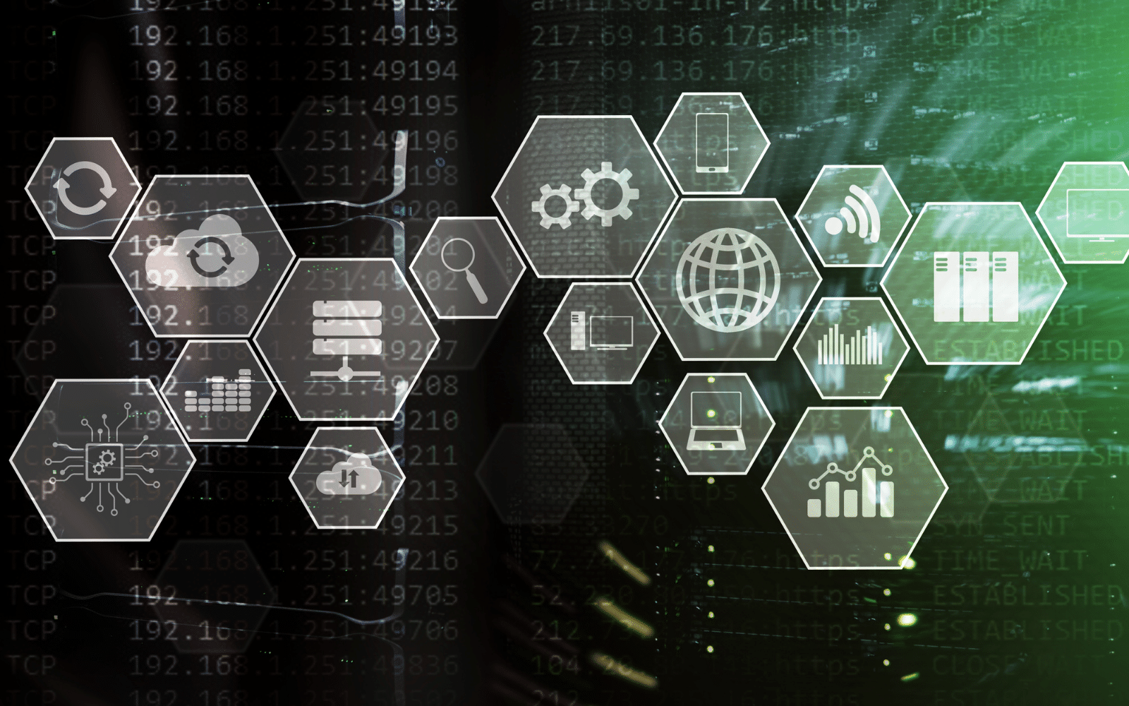 Physical data center infrastructure support for racks cabling and network equipment
