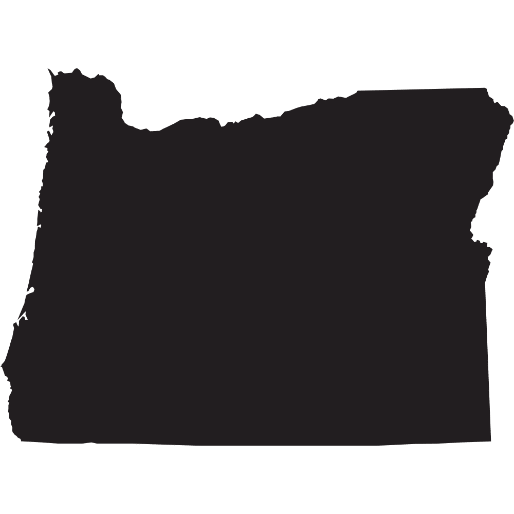 Oregon service coverage map