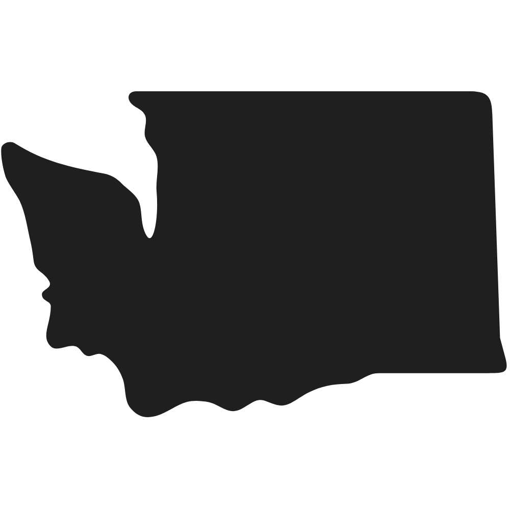 Washington service coverage map